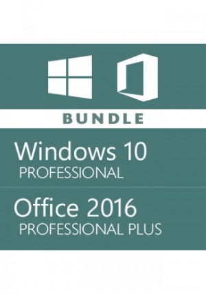 Windows 10 Pro + Office 2016 Pro Plus - Bundle