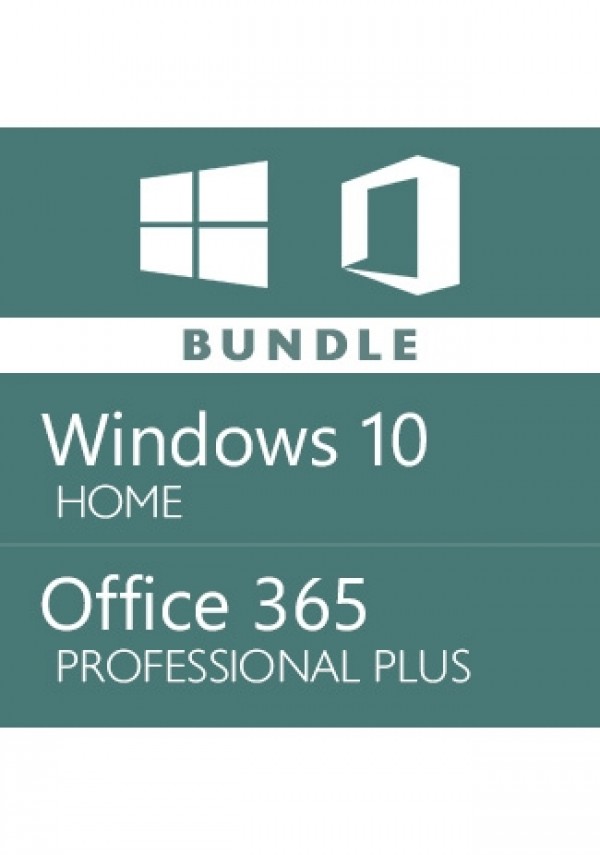Windows 10 Home + Office 365 Account -Bundle