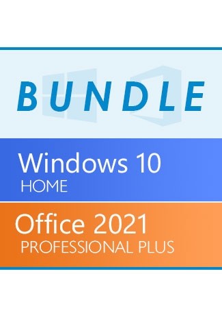 Windows 10 Home + Office 2021 Professional Plus - Spring Bundle