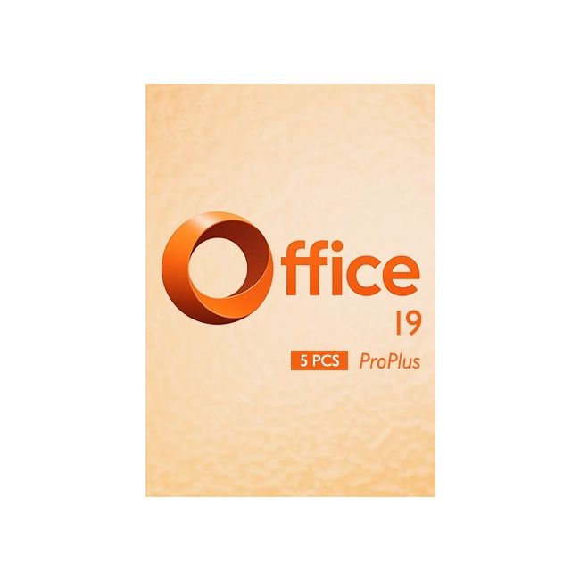 Office 2019 Pro Plus- 5 PCs