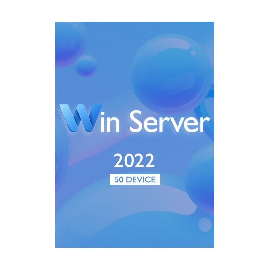 Win Server 2022 Remote Desktop - 50 Device CALs Certificate